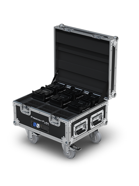 CHAUVET DJ Freedom Flex H9 IP X6 - Kit de 6 focos LED inalámbricos