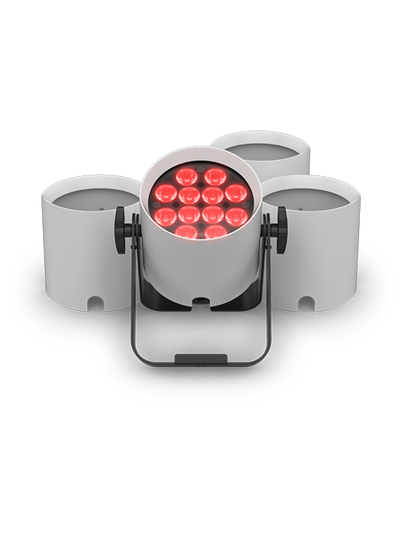 CHAUVET DJ Freedom Par 12 Sleeve X4 - Cubiertas blancas para Freedom Par Q12