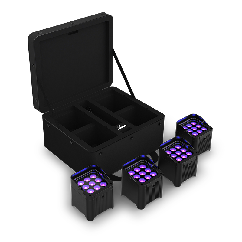CHAUVET DJ Freedom Par H9 IP X4 - Kit de iluminación LED inalámbrico