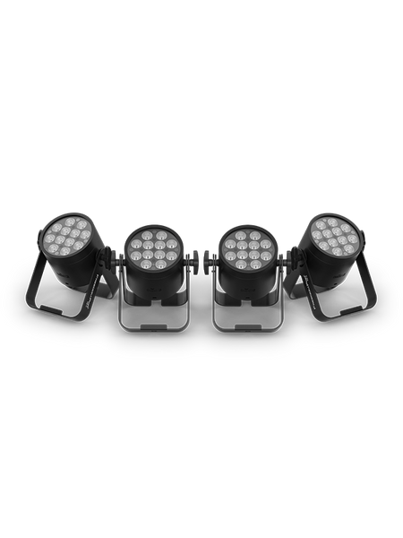 CHAUVET DJ Freedom Par Q12 X4 - kit de 4 focos PAR LED a batería