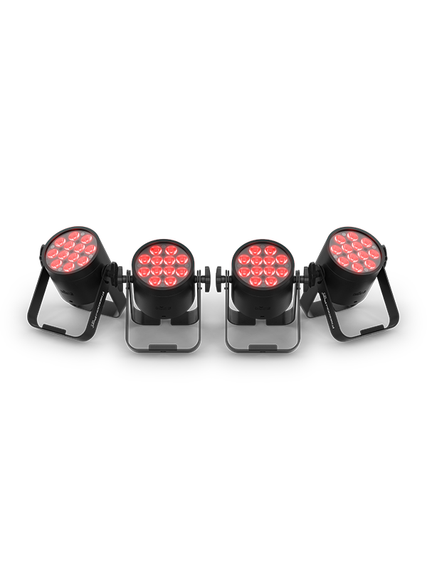 CHAUVET DJ Freedom Par Q12 X4 - kit de 4 focos PAR LED a batería