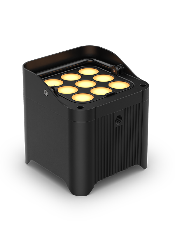 CHAUVET DJ Freedom Par Q9 - Foco LED RGBA inalámbrico a batería