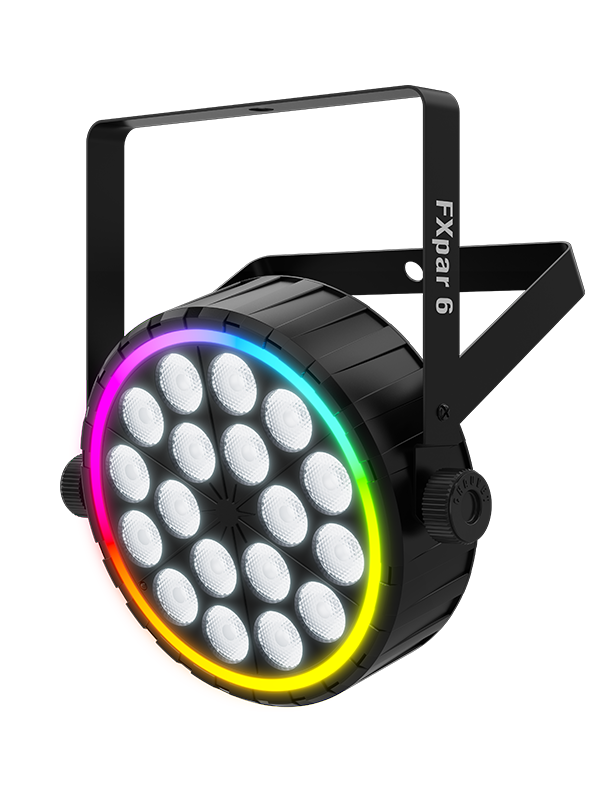 CHAUVET DJ FXpar 6 - PAR de efectos RGBW con anillo RGB