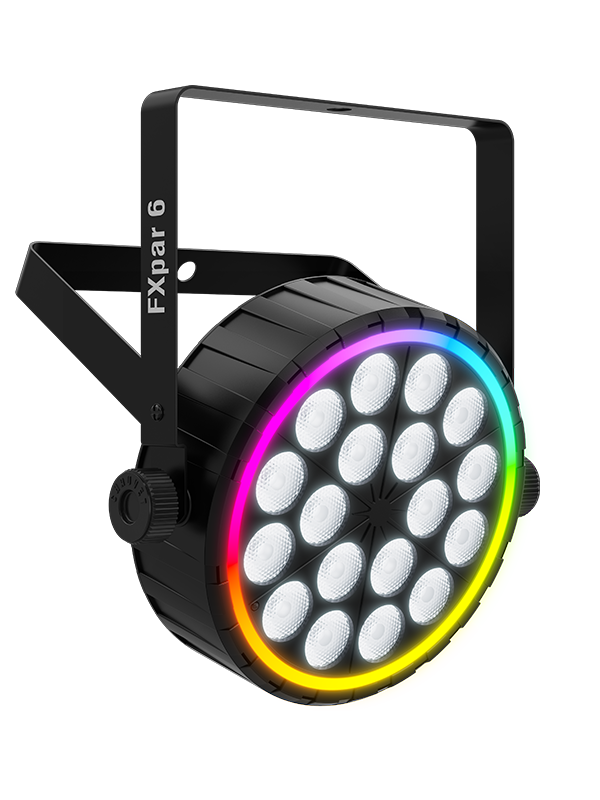 CHAUVET DJ FXpar 6 - PAR de efectos RGBW con anillo RGB