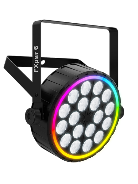 CHAUVET DJ FXpar 6 - PAR de efectos RGBW con anillo RGB