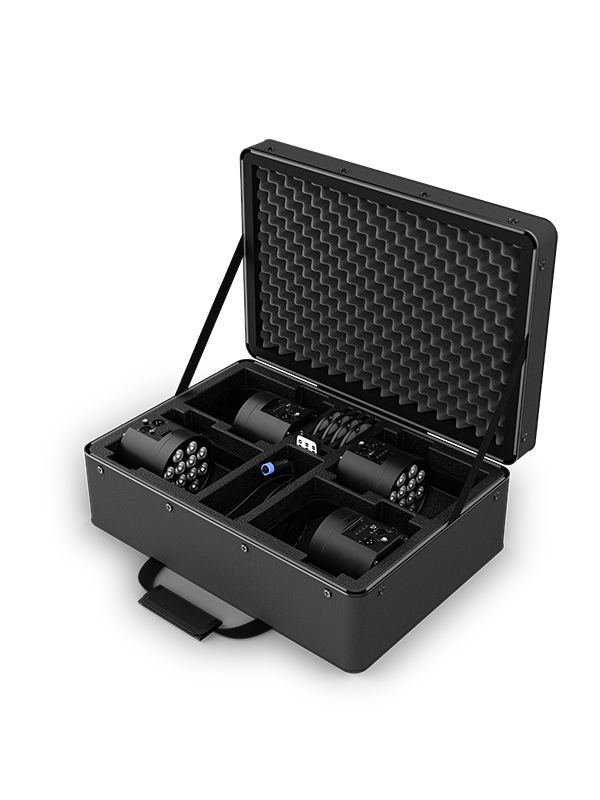 CHAUVET DJ Freedom Par Q12 X4 - kit de 4 focos PAR LED a batería
