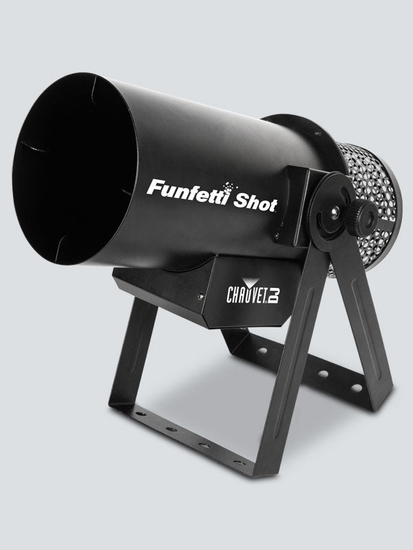 CHAUVET DJ Funfetti Shot - Lanzador eléctrico de confeti