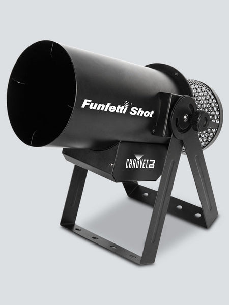 CHAUVET DJ Funfetti Shot - Lanzador eléctrico de confeti
