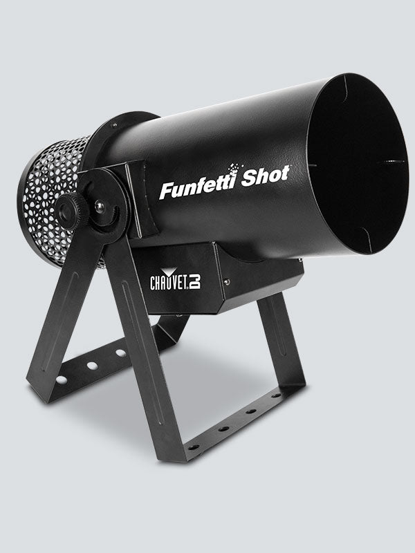 CHAUVET DJ Funfetti Shot - Lanzador eléctrico de confeti