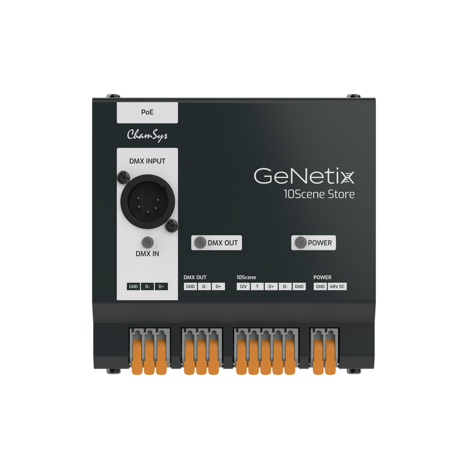 ChamSys GeNetix 10Scene Store - Reproductor autónomo de escenas DMX
