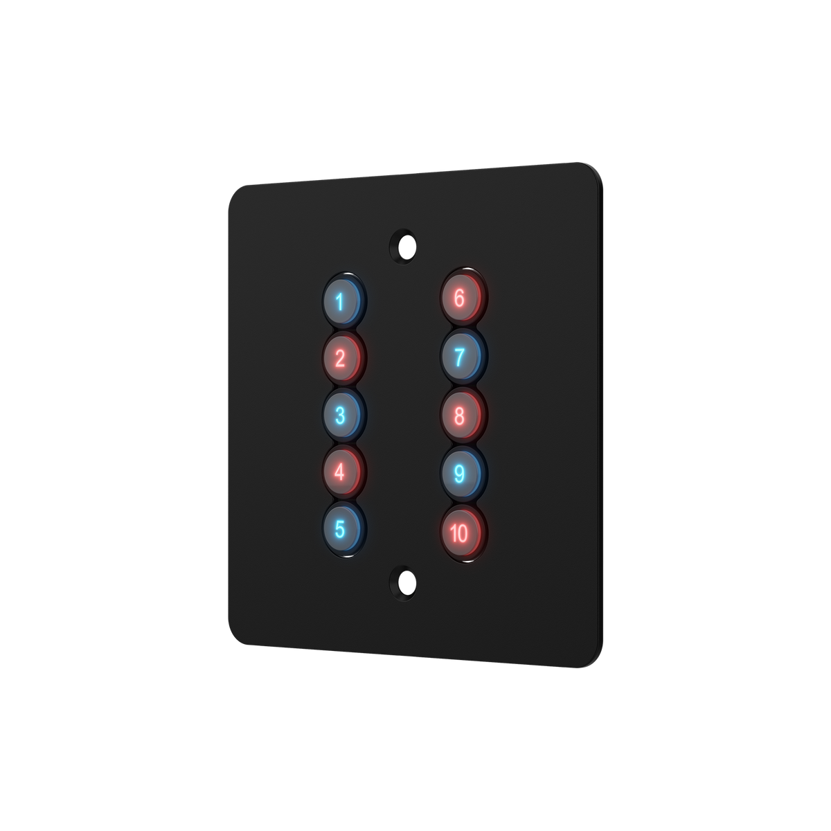 ChamSys GeNetix 10Scene Wall Plate (Dual Pack) EU - Control de escenas