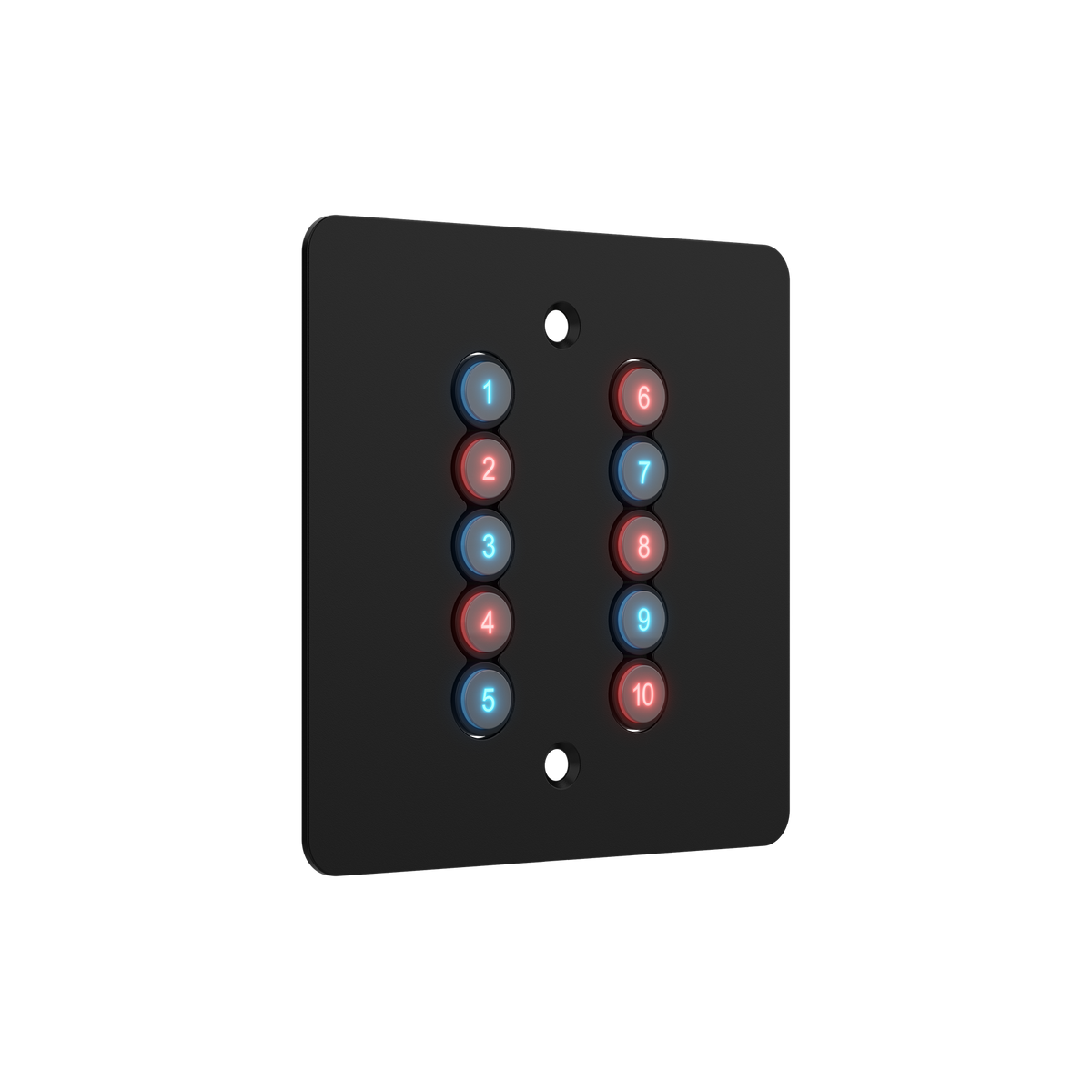 ChamSys GeNetix 10Scene Wall Plate (Dual Pack) EU - Control de escenas