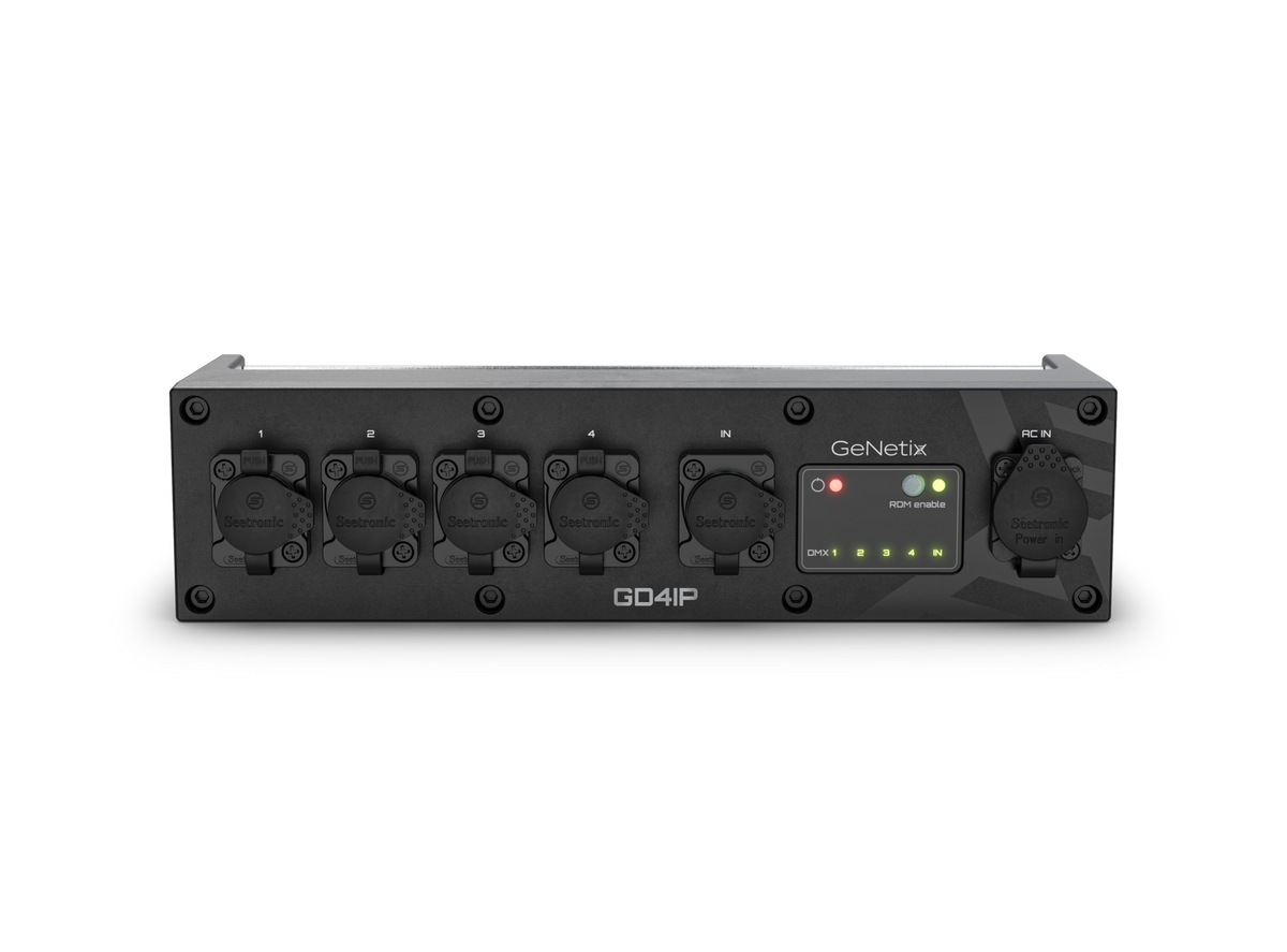 ChamSys GeNetix GD4IP - Splitter DMX de 4 salidas IP65