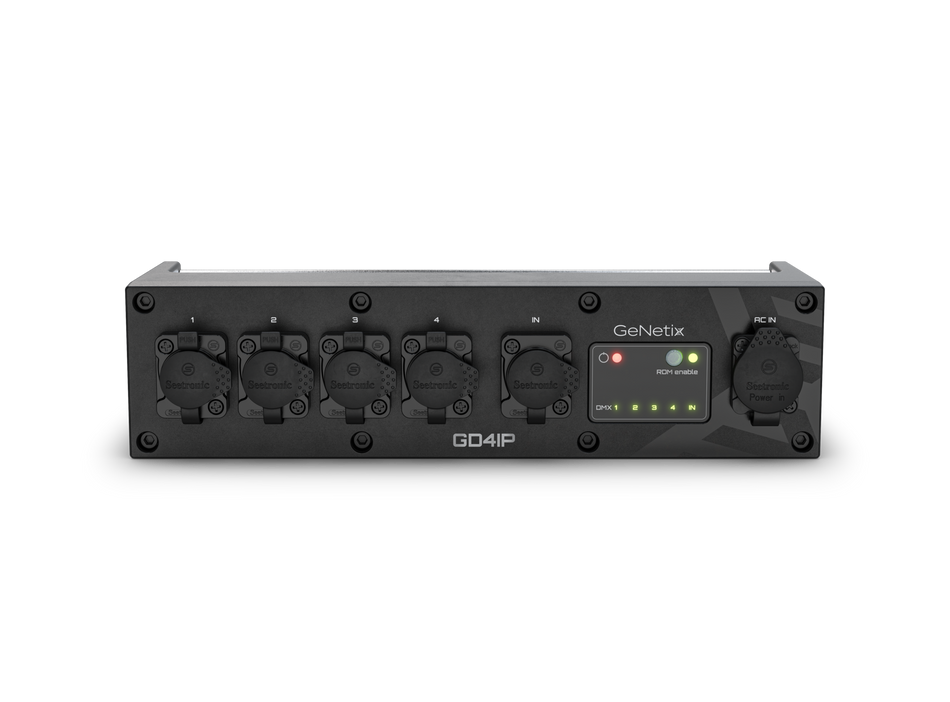 ChamSys GeNetix GD4IP - Splitter DMX de 4 salidas IP65