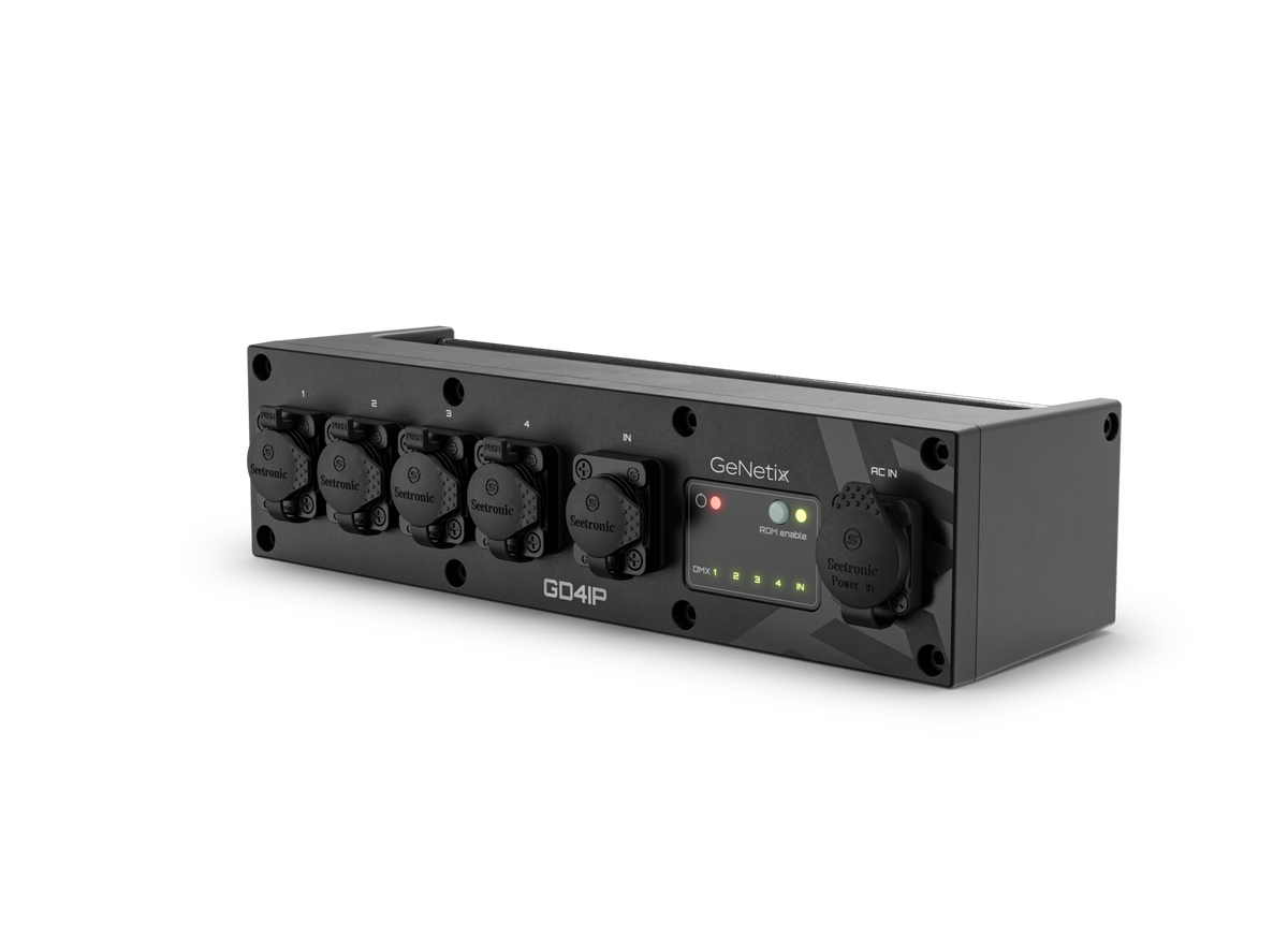 ChamSys GeNetix GD4IP - Splitter DMX de 4 salidas IP65