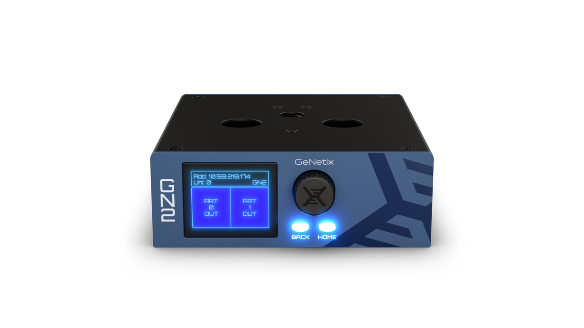 ChamSys GeNetix GN2 - Nodo Ethernet-DMX de 2 puertos