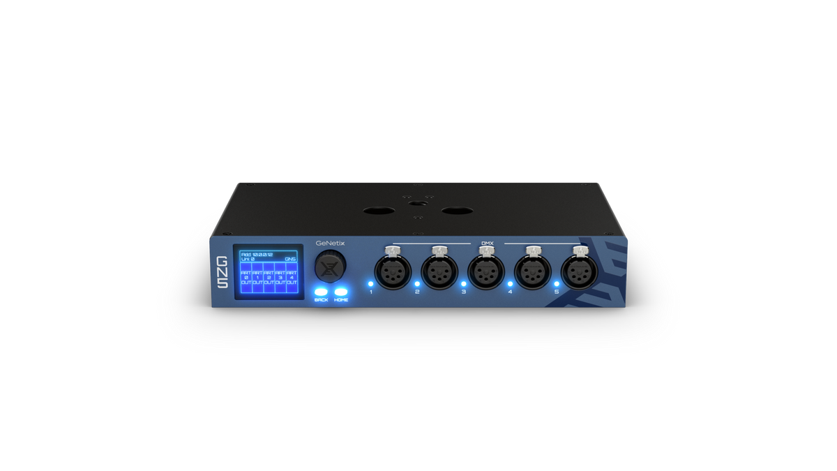 ChamSys GeNetix GN5 - nodo Ethernet-DMX de cinco puertos