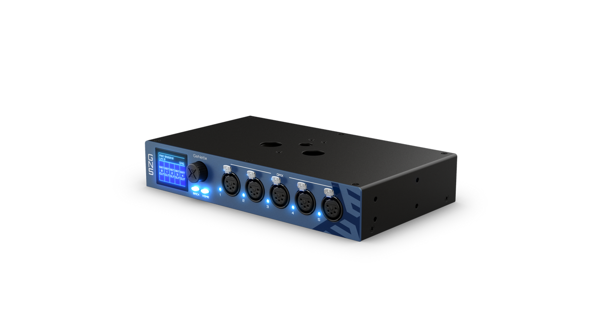 ChamSys GeNetix GN5 - nodo Ethernet-DMX de cinco puertos