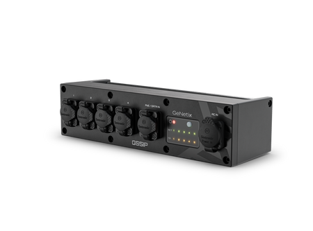 ChamSys GeNetix GS5IP - Switch de red Gigabit IP65 de 5 puertos