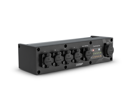 ChamSys GeNetix GS5IP - Switch de red Gigabit IP65 de 5 puertos