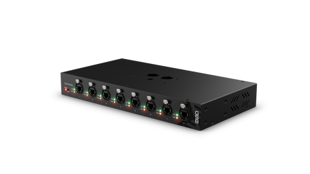 ChamSys GeNetix GS8 - Switch PoE Gigabit de 8 puertos