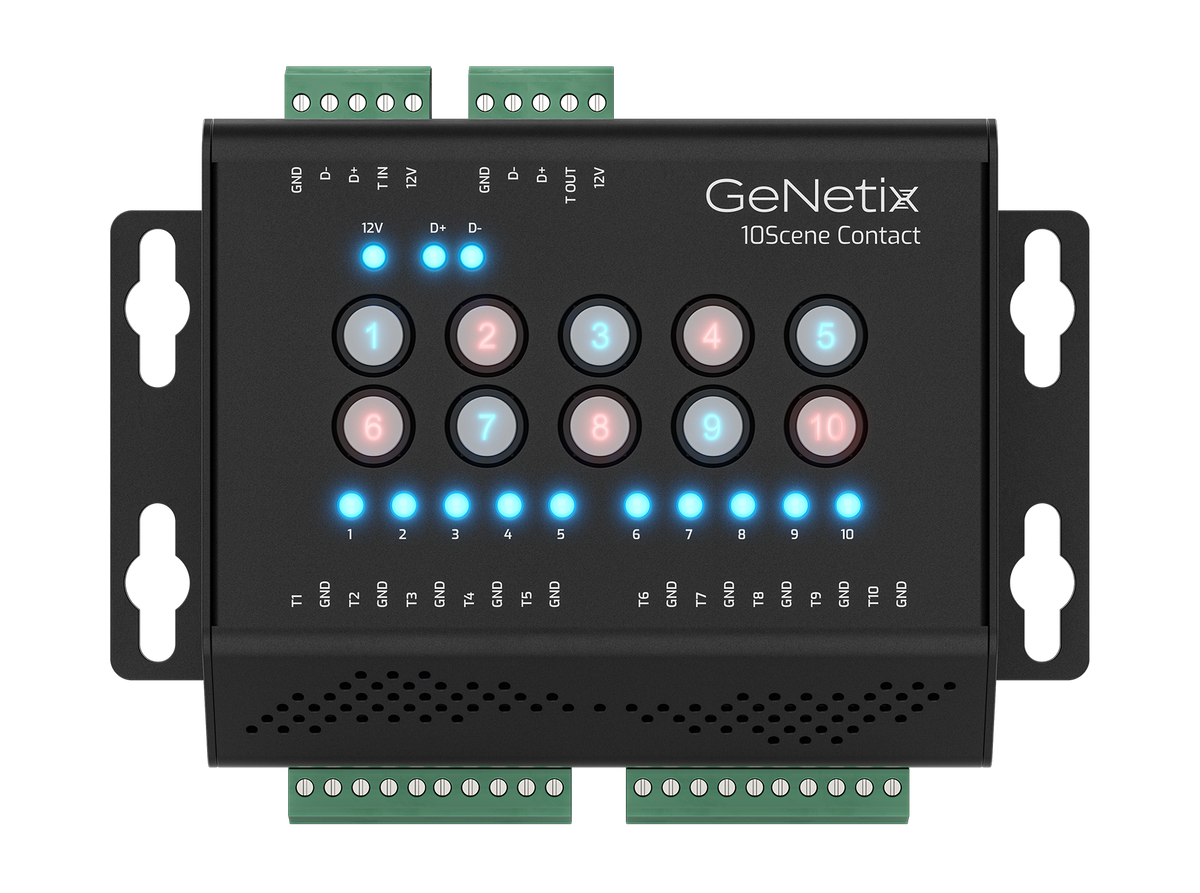 ChamSys GeNetix 10Scene Contact - Interfaz de disparo por contacto seco