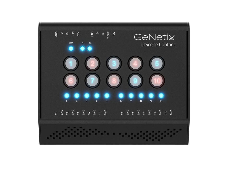 ChamSys GeNetix 10Scene Contact - Interfaz de disparo por contacto seco