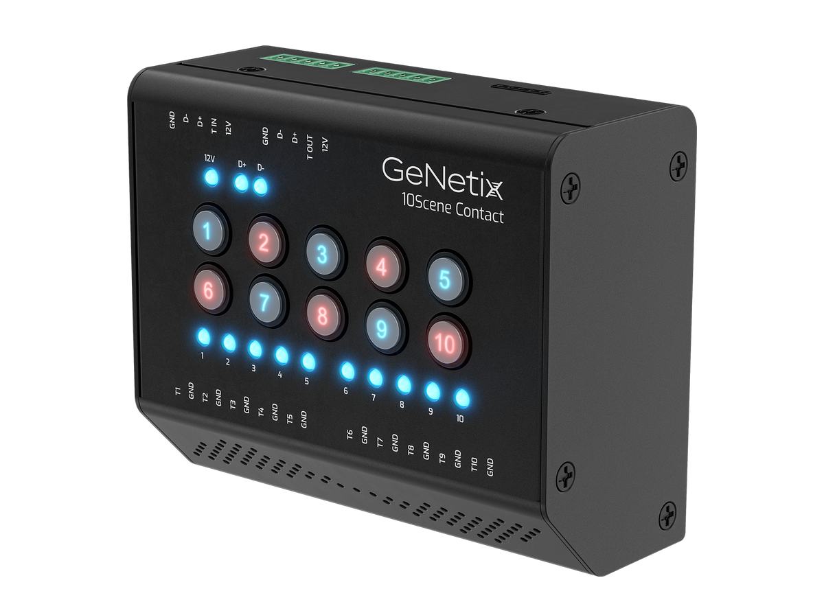 ChamSys GeNetix 10Scene Contact - Interfaz de disparo por contacto seco