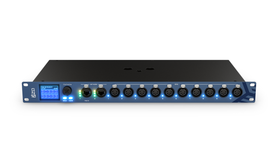 ChamSys GeNetix GN10 - Nodo DMX de 10 puertos