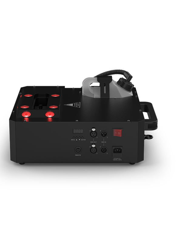 CHAUVET DJ Geyser Move - Máquina de niebla motorizada de 120 V