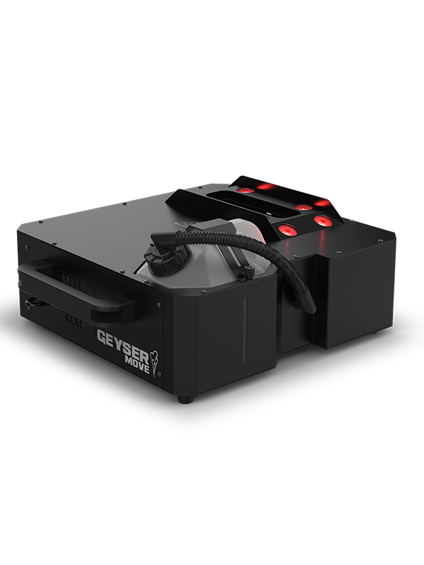 CHAUVET DJ Geyser Move - Máquina de niebla motorizada de 120 V