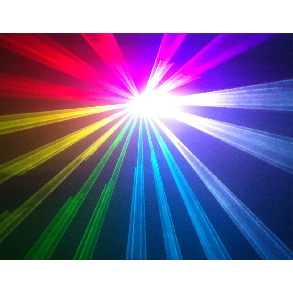 LASER RGB DE ANIMACION CON DMX 500mW