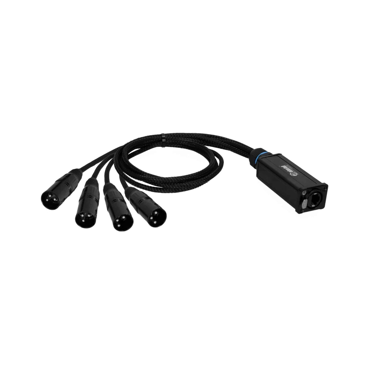 Adam Hall Cables 4 STAR CATBOX XM3 - Audio & DMX Multicore | Adam Hall® 4 XLR 3 polos Macho x Cat.6a - Tempo Shop