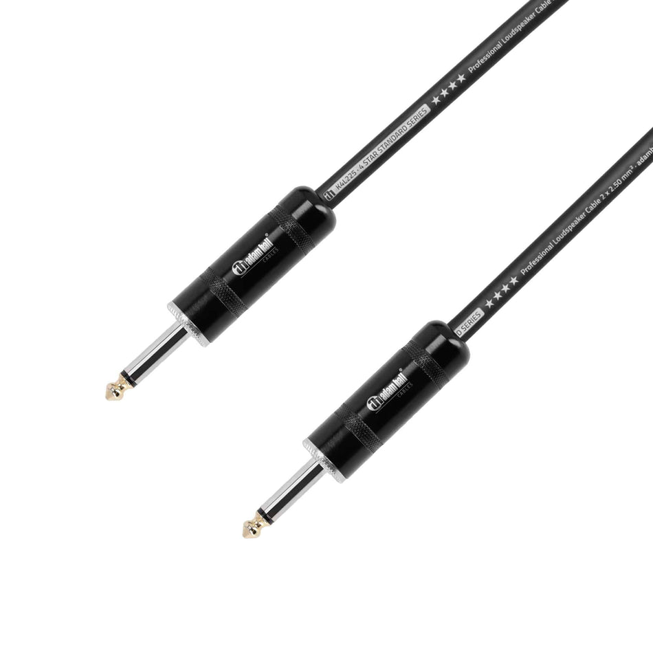 Adam Hall Cables 4 STAR JACK SPEAKER 5m - Speaker Cable | Adam Hall® Jack TS 2 x 2.5 mm² | 5 m