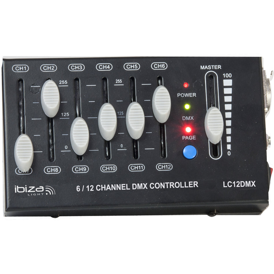 CONTROLADOR DMX DE 12 CANALES