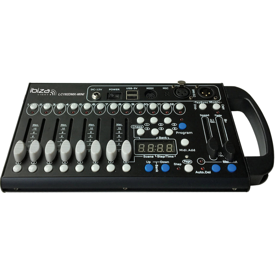 MINI CONTROLADOR DMX 192 CANALES