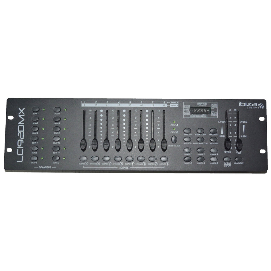 CONSOLA DMX DE 192 CANALES