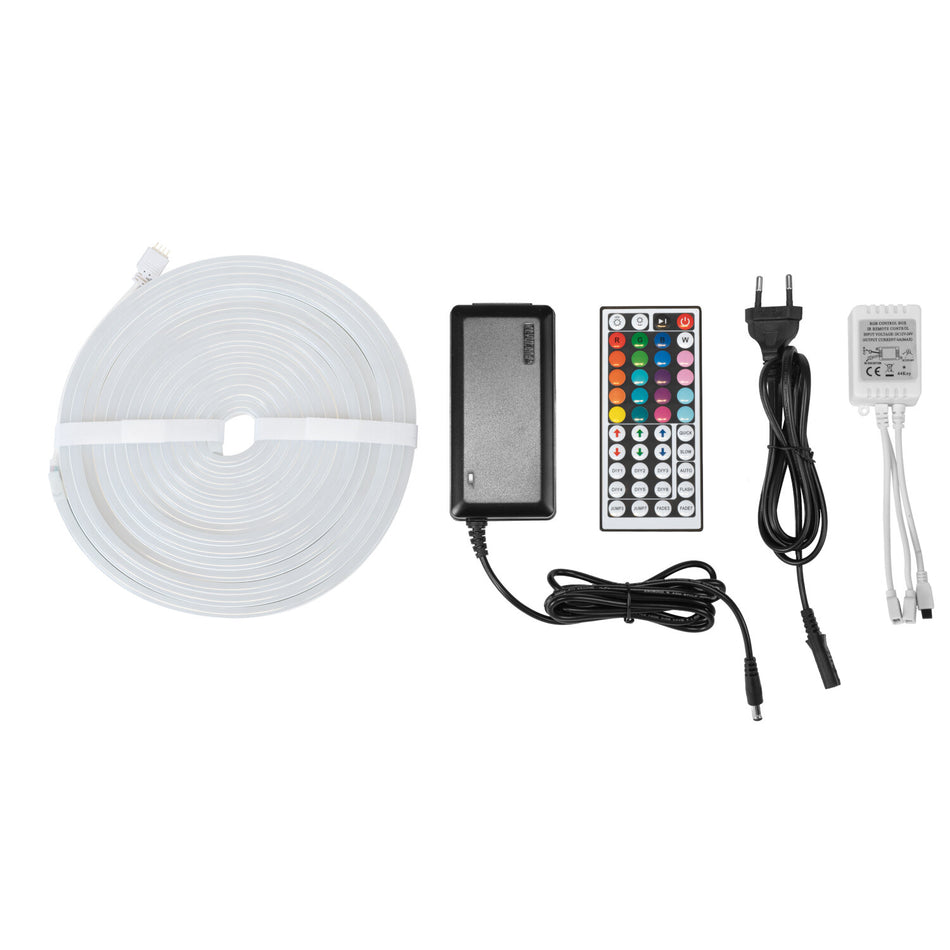 FLEXIBLE DE LED EFECTO NEON RGB IP65 – 5m