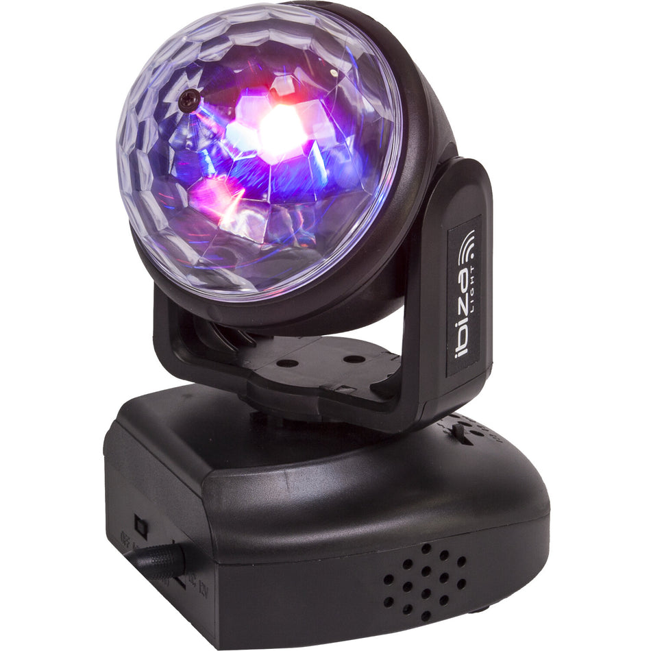 CABEZA MOVIL DE LED RGB CON EFECTO ASTRO