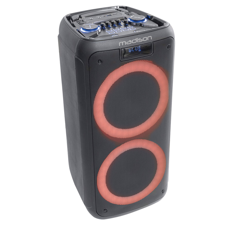 ALTAVOZ ACTIVO AUTONOMO 600W con BLUETOOTH, USB, MICRO-SD Y MANDO A DISTANCIA