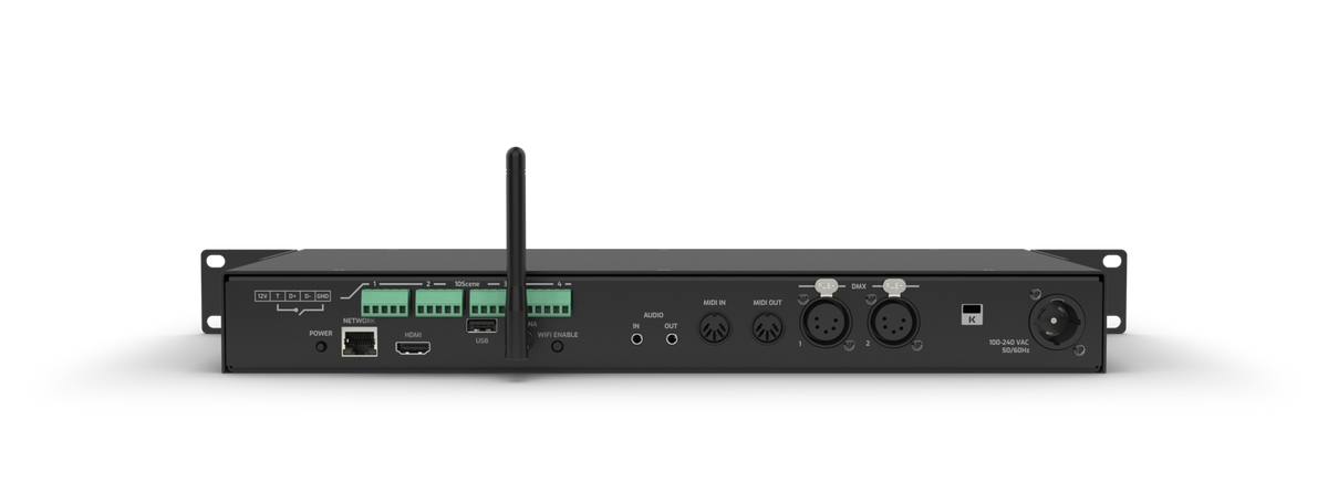 ChamSys MagicQ Rack - Controlador de iluminación DMX para instalaciones