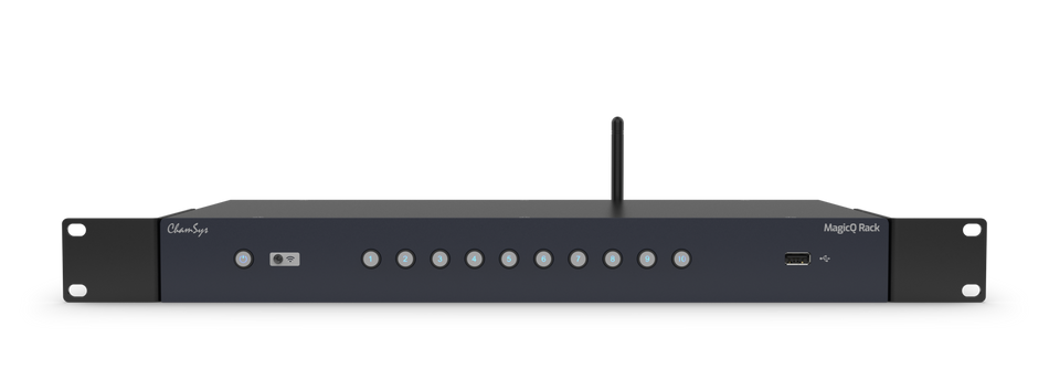 ChamSys MagicQ Rack - Controlador de iluminación DMX para instalaciones