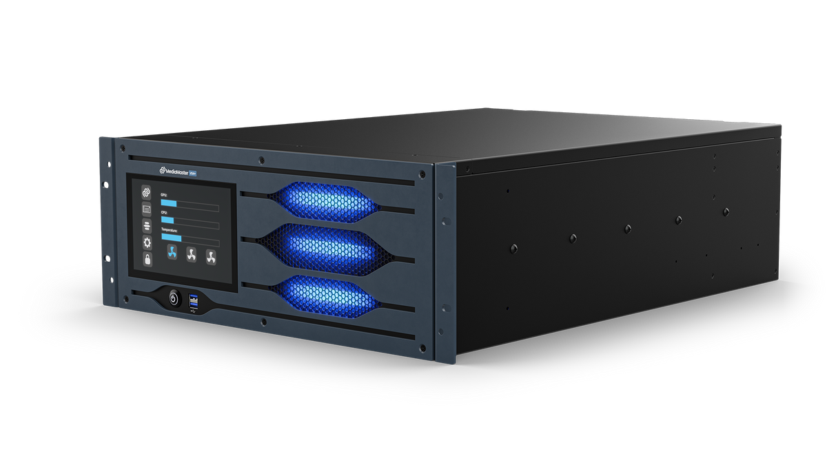 ChamSys MediaMaster VS4+ - servidor multimedia 4K en rack