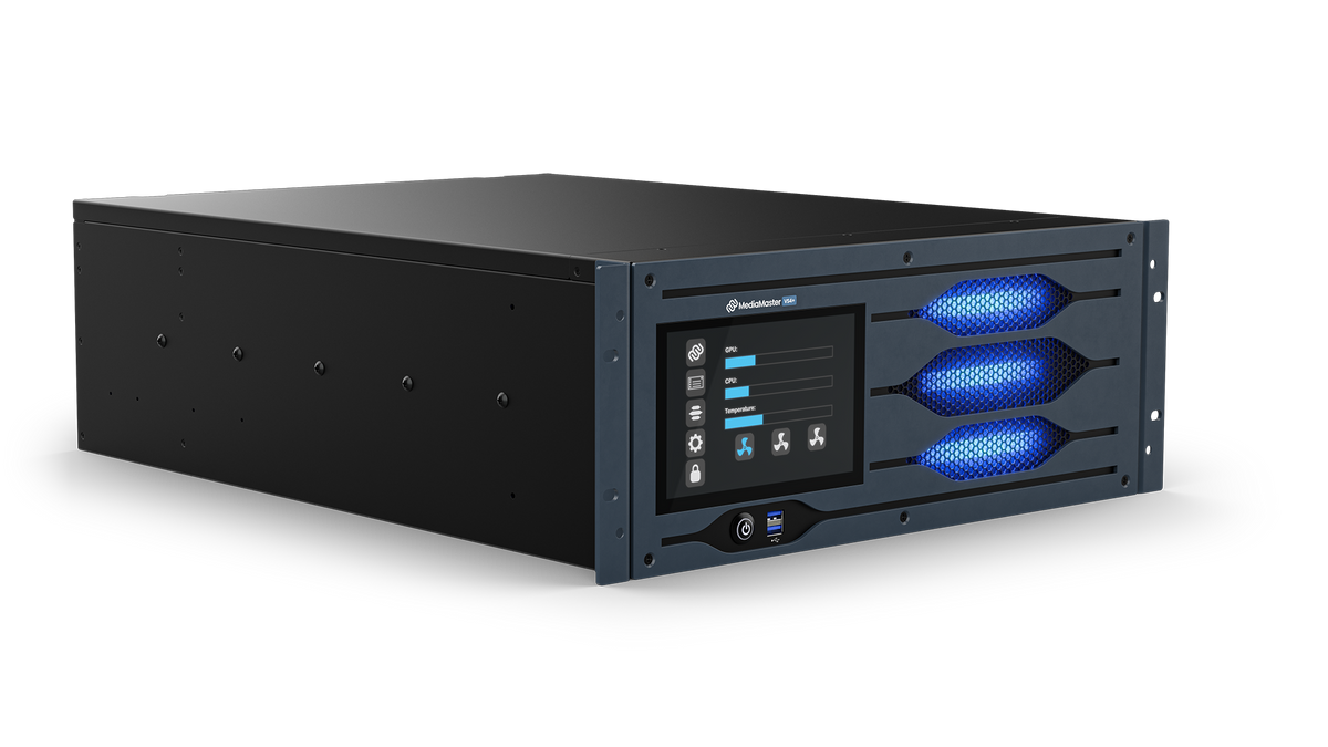 ChamSys MediaMaster VS4+ - servidor multimedia 4K en rack
