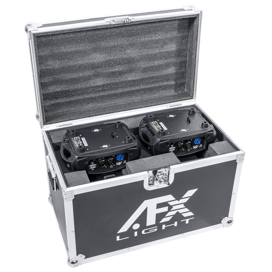 FLIGHT CASE WITH 2 MOVING CLUB KALEDO