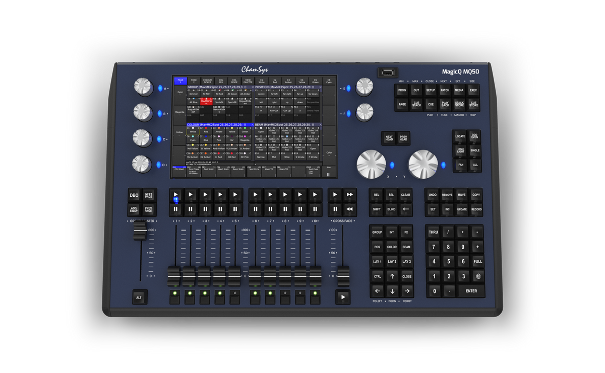 ChamSys MagicQ MQ50 - Consola compacta de iluminación