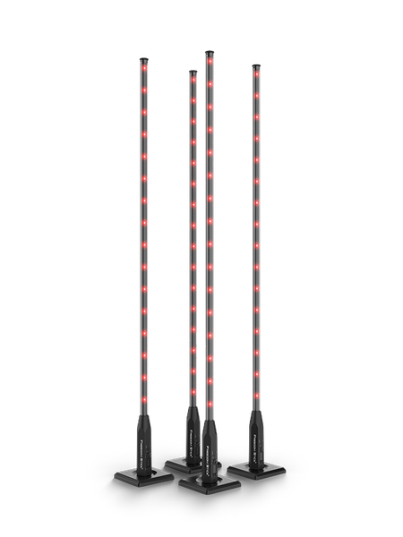CHAUVET DJ Freedom Stick X4 - Kit de 4 barras LED inalámbricas