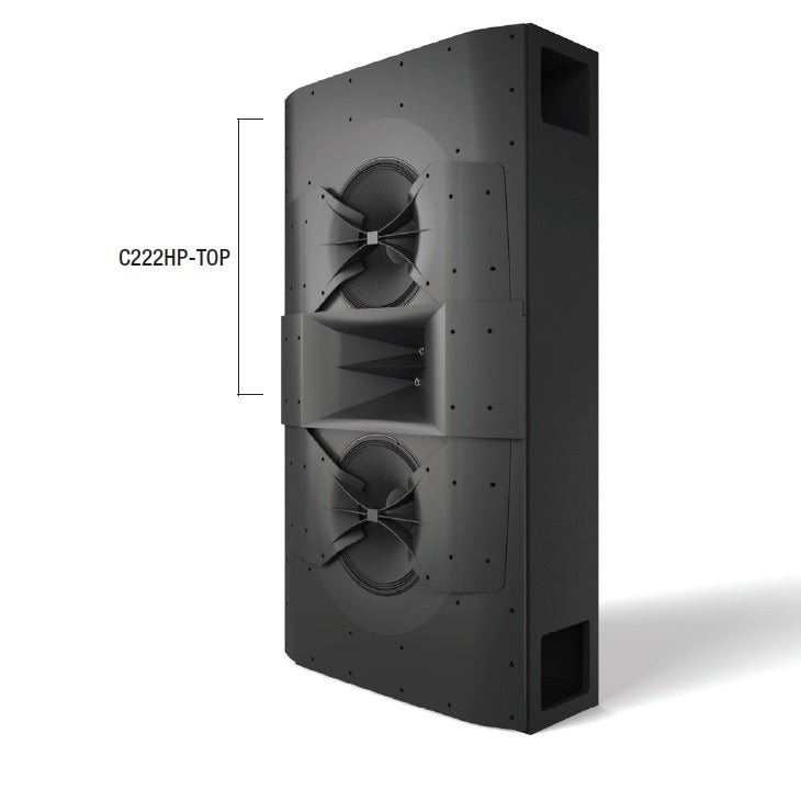 JBL Professional C222HP-TOP - Módulo superior para sistema ScreenArray® de 2 vías con Dual Dissimilar Arraying (cine)