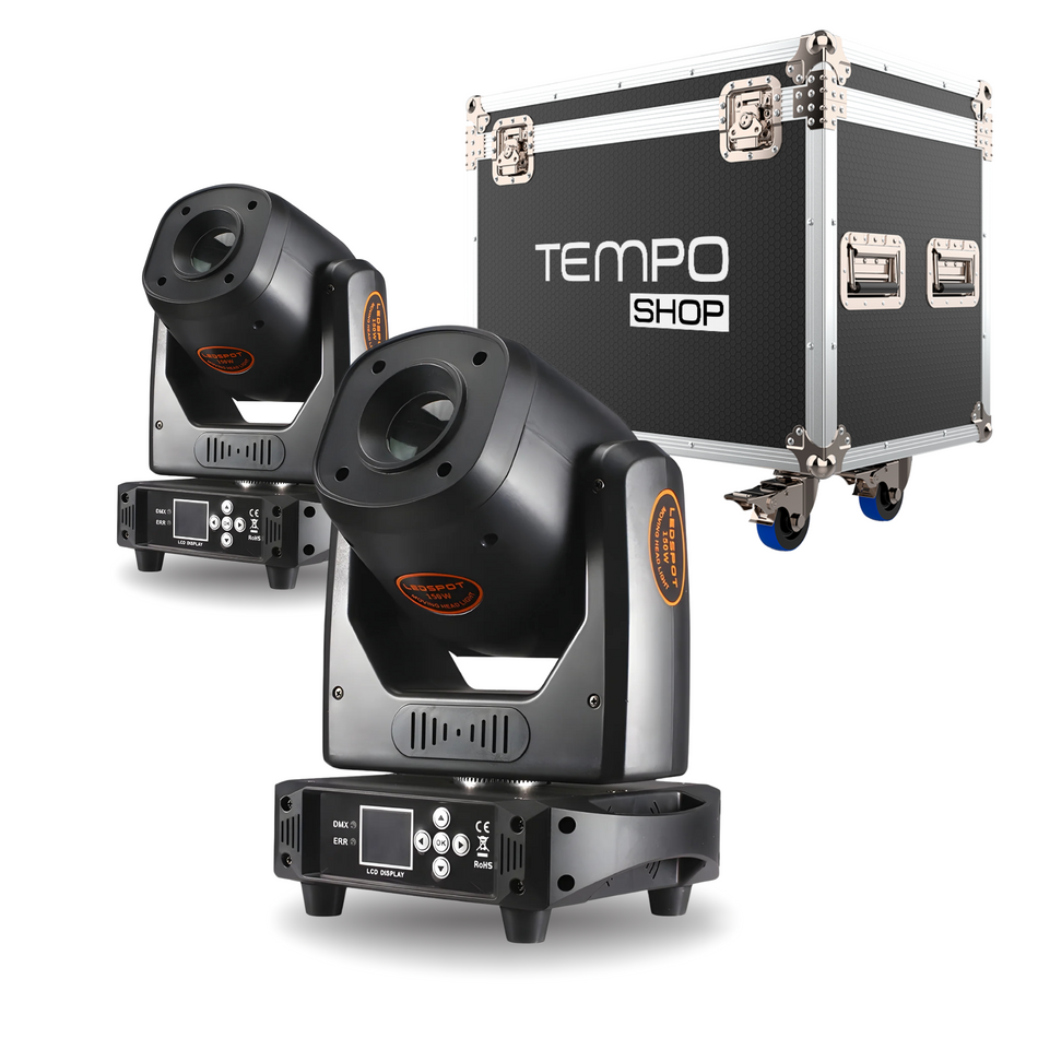 TEMPO Spot 150 – Cabeza móvil Spot LED 150W