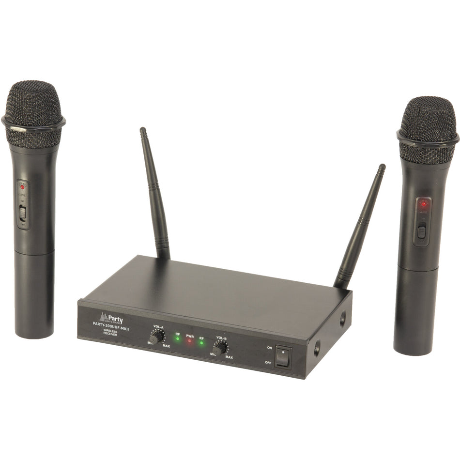 SISTEMA DE MICROFONO INALAMBRICO UHF